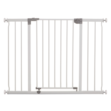 Dream baby ® Protezione del corridoio Liberty extra-large bianco con funzione di blocco dell'apertura