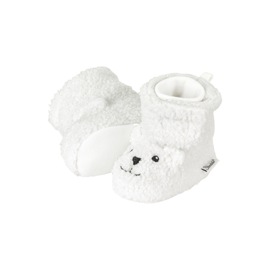 Sterntaler Chausson pour bébé Ours polaire écru