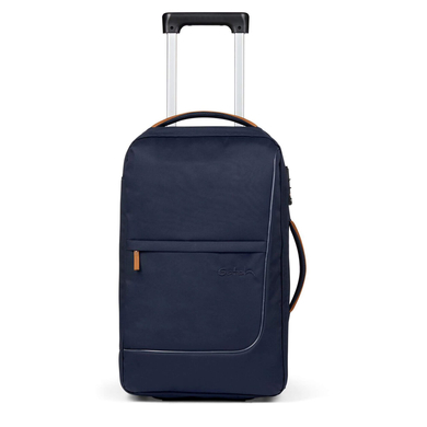 Satch Flow – 2-Rollen Kabinentrolley S 54 cm pure navy