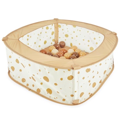 bieco Piscine à balles pop up Dots 50 balles