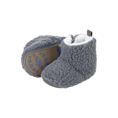 Sterntaler Chausson pour bébé Dino gris fer