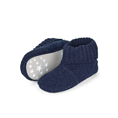 Sterntaler Slipper uni marine