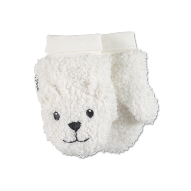 Sterntaler Moufles enfant ours polaire écru