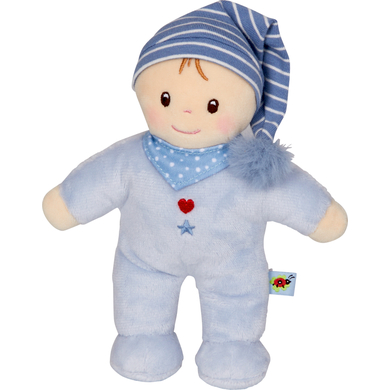 SPIEGELBURG COPPENRATH Petite poupée de câlins, bleu clair - BabyGlück