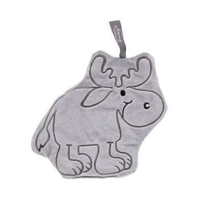 fashy® Coussin chauffant garnissage noyaux cerise élan gris