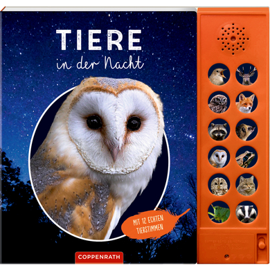 SPIEGELBURG COPPENRATH Tiere in der Nacht - Mit 12 echten Tierstimmen (Soundbuch)