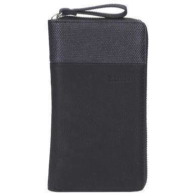 zwei Eva EV2 – Geldbörse 19 cm nubuk-black
