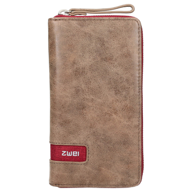 zwei O.OW2 – Geldbörse 19 cm chili