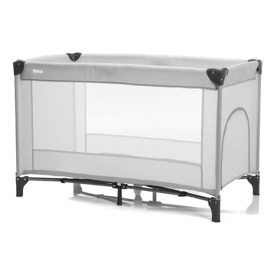 fillikid Lit parapluie Basic gris, ouverture 125x65 cm