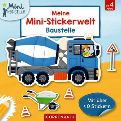 SPIEGELBURG COPPENRATH Mon monde de mini-stickers - Chantier de construction (mini-artistes)