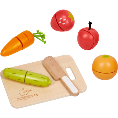 Image of SPIEGELBURG COPPENRATH Set da taglio in legno per frutta e verdura - The Lovely Seven