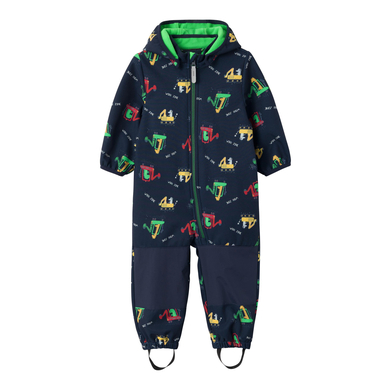 name it Softshell-dräkt Nmmmalta05 Work Zone Dark Sapphire