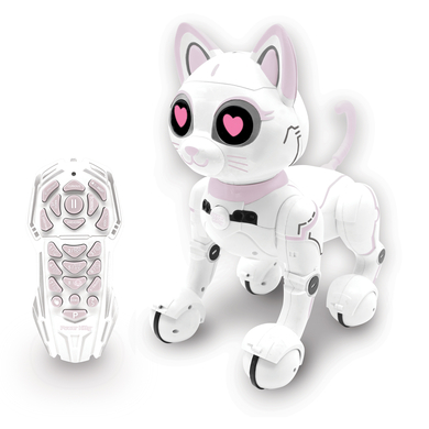 Image of LEXIBOOK Power Kitty - Il mio gatto robot intelligente con funzione di programmazione, bianco059