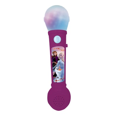 LEXIBOOK Microphone enfant lumineux Disney La reine des neiges