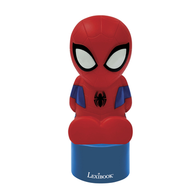 Levně LEXIBOOK Spider -Muž 3D noční světlo s integrovaným reproduktorem