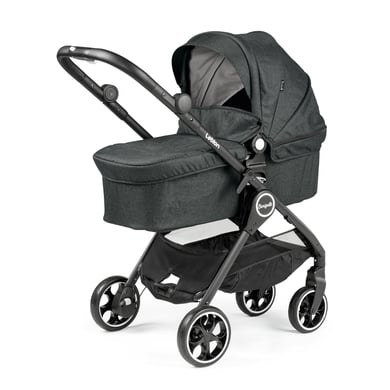 burigotto carrito de bebe combi 3 en 1 leblon dark grey