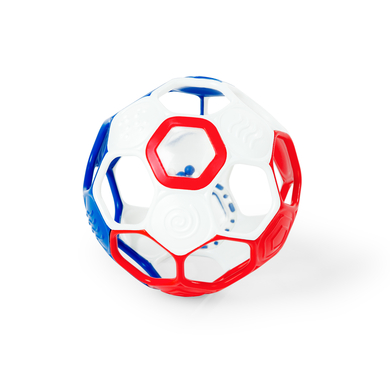 Oball ™ Balle d'éveil football Soccer Oball rouge/blanc/bleu