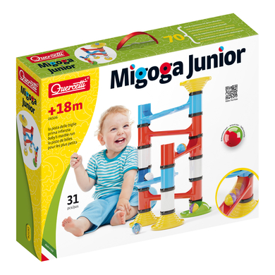 Quercetti Pista delle biglie Migoga Junior (31 pezzi)