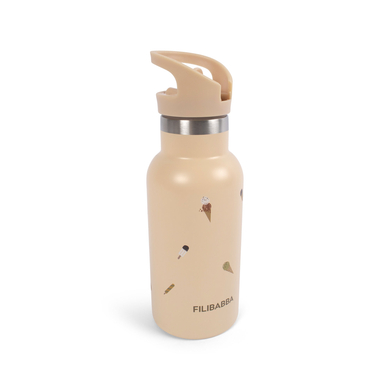 FILIBABBA Gourde enfant Cool Summer inox