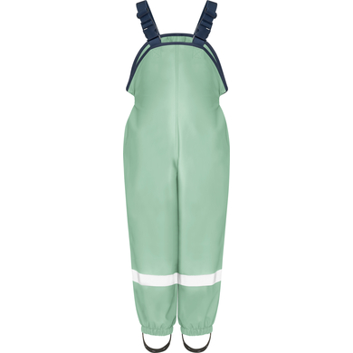 Playshoes Salopette de pluie vert uni