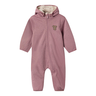 name it Combinaison enfant softshell Nbnmada Wistful Mauve