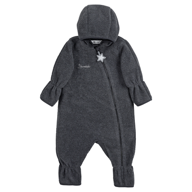 Sterntaler Combinaison polaire anthracite chiné