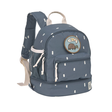 Image of LÄSSIG Zaino asilo Mini Backpack Happy Prints midnight blu059