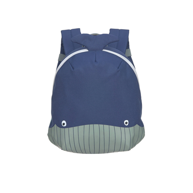 Image of LÄSSIG Zaino asilo Tiny Backpack About Friends, Balena blu059