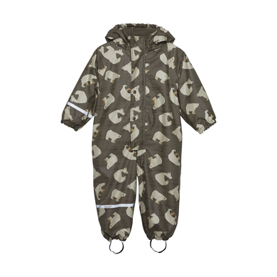 CeLaVi Regnoverall med fleece Sea Turtle