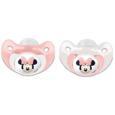Stor Sucettes Minnie 0-6 mois PP/silicone, lot de 2