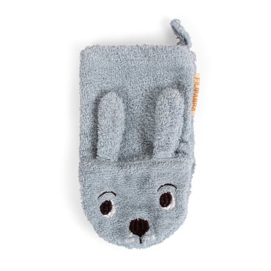 FILIBABBA Gant de toilette enfant bébé lapin