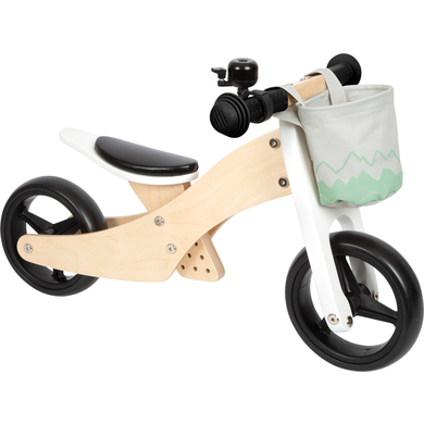 Image of small foot® Triciclo e Bici senza pedali, verde salvia