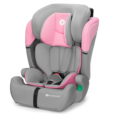 Image of Kinderkraft Seggiolino auto Comfort Up i-Size, da 76 a 150 cm, rosa