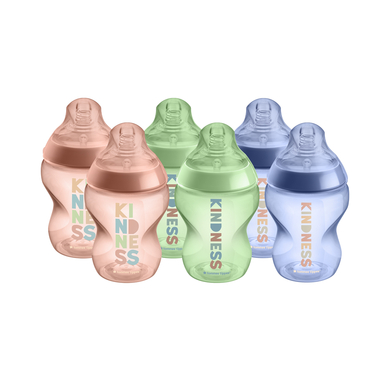 Tommee Tippee Biberons Closer to Nature 0 mois+ 260 ml multicolore lot de 6 260ml-350ml