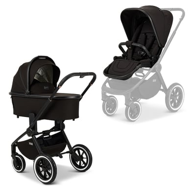 Poussette citadine compacte BEEZY Moon Black CYBEX - De la naissance a