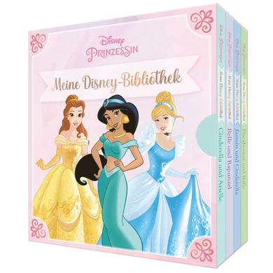 CARLSEN Disney-Schuber: Disney Prinzessin, 4 Teile