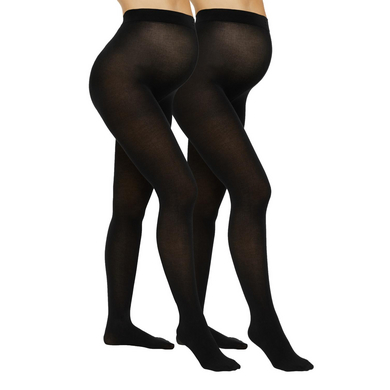 mamalicious Collants de grossesse MLJENNIE pack de 2 Black