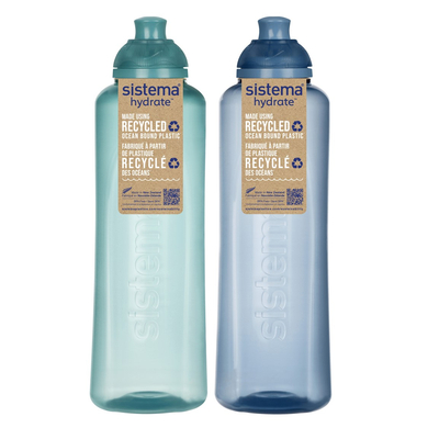 sistema® Dricksflaskpaket Swift, 2x 480 ml