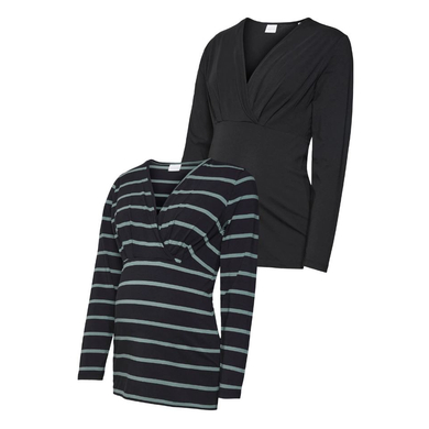 mamalicious T-shirt d'allaitement MLMIA TESS pack de