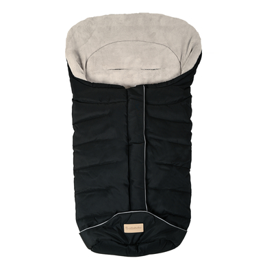Altabebe Winter Footmuff Climate Guard per carrozzina e passeggino Nero Grigio Chiaro