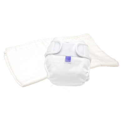 Bambino Mio Couche lavable mioduo tout-en-deux, blanc