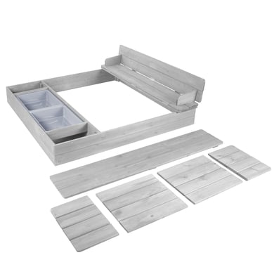 roba Sand box Outdoor grigio smaltato