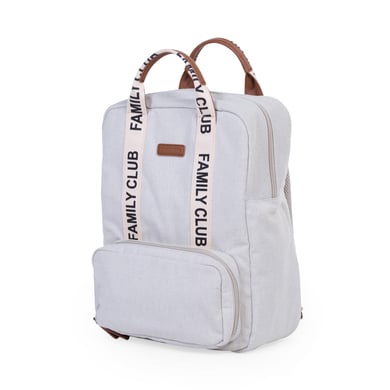 CHILDHOME Sac à langer dos Family Club Signatur Off White