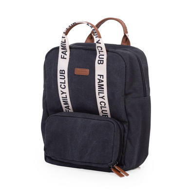CHILDHOME Sac à langer dos Family Club Signatur noir