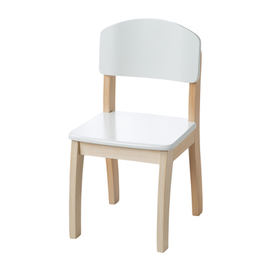 Roba roba Chaise enfant bois blanc