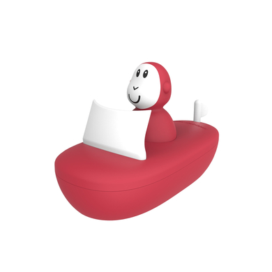 MATCHSTICK MONKEY™ Jouet de bain bateau et culbuto rouge