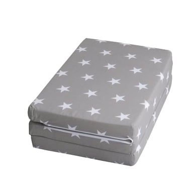 roba Matelas pour lit parapluie Little Stars 60x120 cm, sac de transport