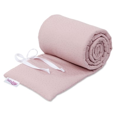 Cotton babybay® nest ekologisk Royal lämplig för modell Boxspring XXL rosé glitter prickar guld