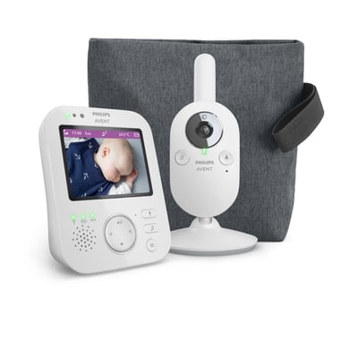 Philips Avent Babyphone Vidéo, Écran Couleur, 100% Privé et