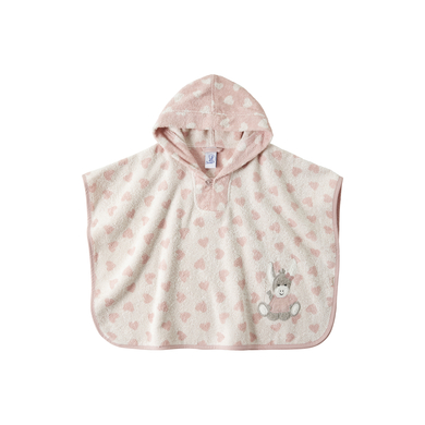 Sterntaler Poncho de bain enfant Emmi Girl rose pâle